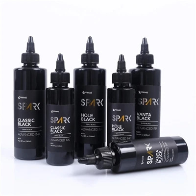 4oz Organic 3 sorozatú klasszikus fekete lyuk fekete Vanta fekete tetoválás t...