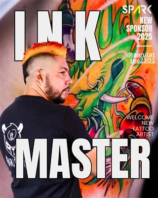 Spark Artist @Aarutattoo2303 a Peru Barranca Nemzetközi Tovaki Konferenciáján...