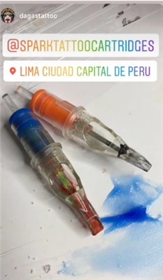 Dagas Tattoo Peru mindig együtt dolgozik #sparkcartridges