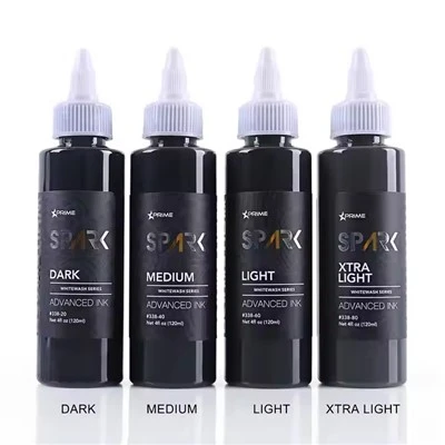 Magas - minőségi szikra legújabb 4oz*4 Whitewash készletek vízálló ideiglenes tetoválás tinták
