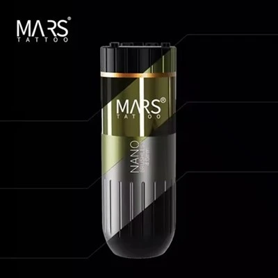 Mars rövid akkumulátor professzionális magas - precíziós vezeték nélküli tetoválás géptoll eldobható patron -tűkkel artmars rövid akkumulátor professzionális magas- Precíziós vezeték nélküli tetoválás géptoll, eldobható patron -tűkkel a karosszéria művészetéhez