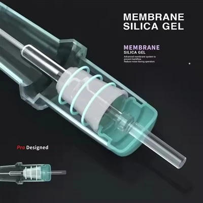Spark vadonatúj átlátszó héj membrán 0,35 mm /12 tetoválás patron tetoválás üzletkínálathoz