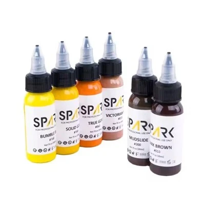 Spark Premium tetoválás tinta EU elérése a csillogó, magas - minőségi tervekhez