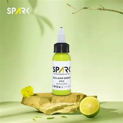 Spark 0,5oz hosszú - tartós gyors színű élénk színű víz - alapú, élénk színű tetoválás tinta a testművészethez