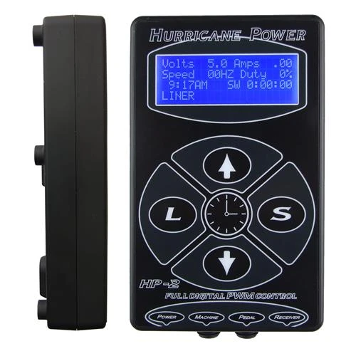 Olcsó HP-2 tetoválás-hurrikán tápegység digitális tetoválás-teljesítmény