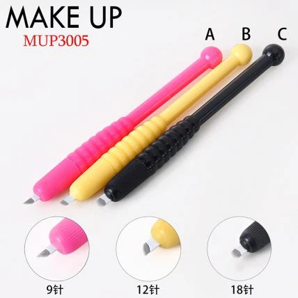 Eldobható kézi mikrobládolás szemöldök toll