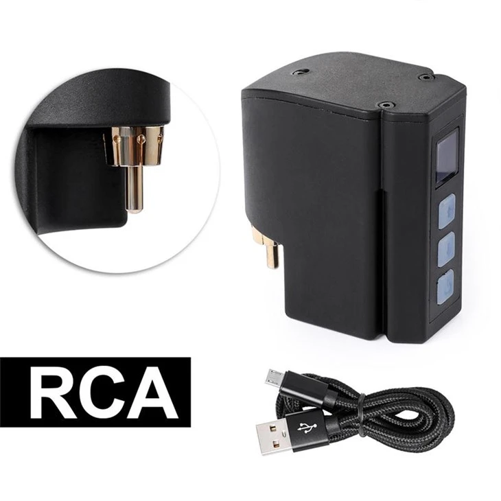 2400 mAh RCA Tattoo tápegység vezeték nélküli tetoválási akkumulátor