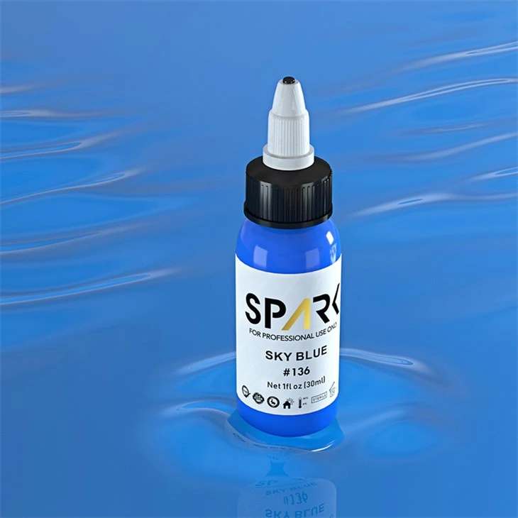 25 színes szett Spark tetováló tinta vegán tetováló tinta tetováló tinta 30 ml pigmentek