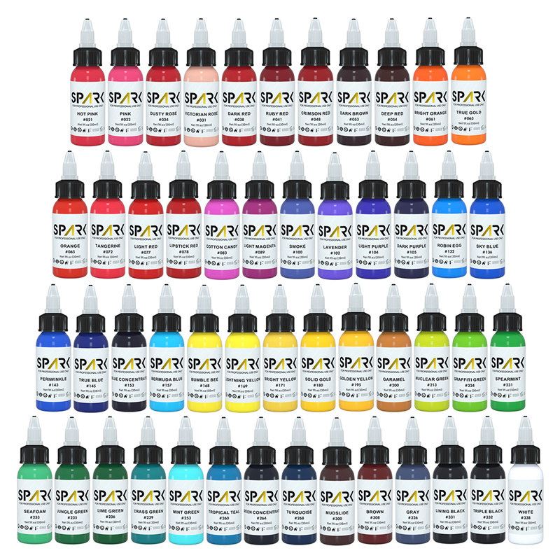 Prémium Spark Tattoo Ink Tattoo Supply Tetováló tintakészlet