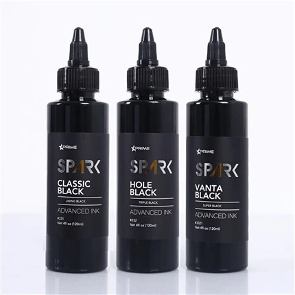 4OZ Klasszikus Fekete Lyuk Fekete Vanta Fekete Szikra Tetoválás Tinta Tetoválás Tinta Fekete