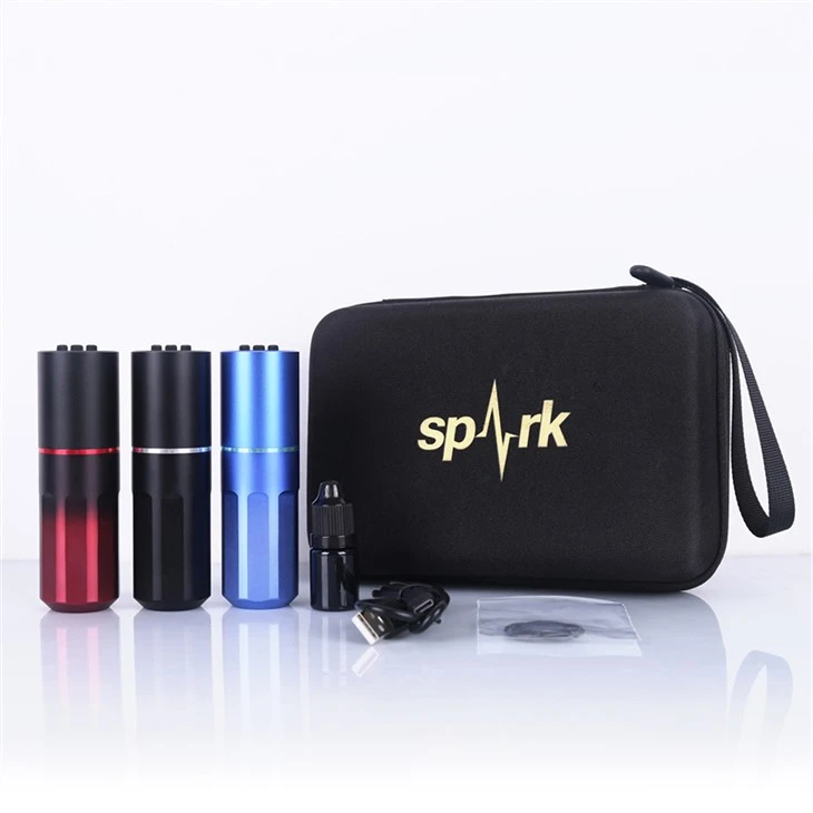 Spark Tattoo Machine Professzionális vezeték nélküli tetováló toll