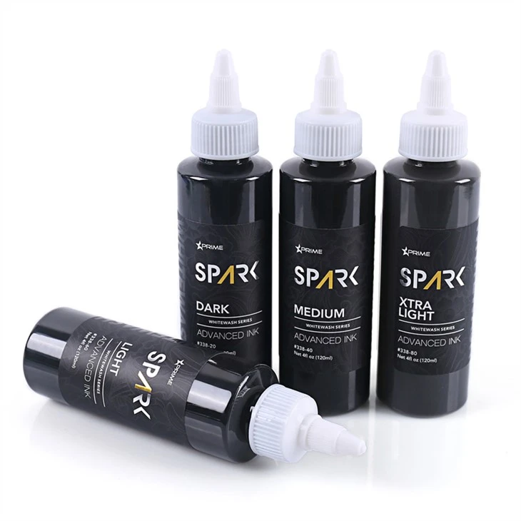 Tattoo Ink Spark Eredeti White Wash Set Pigments Tattoo Ink