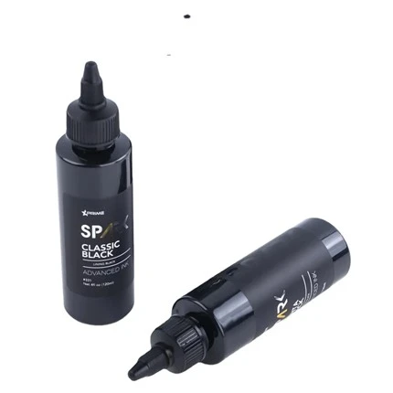 Fekete tetováló tinta klasszikus fekete 4OZ bélés fekete tinta sorozat Spark Tattoo Ink tetováló tinta fekete világos